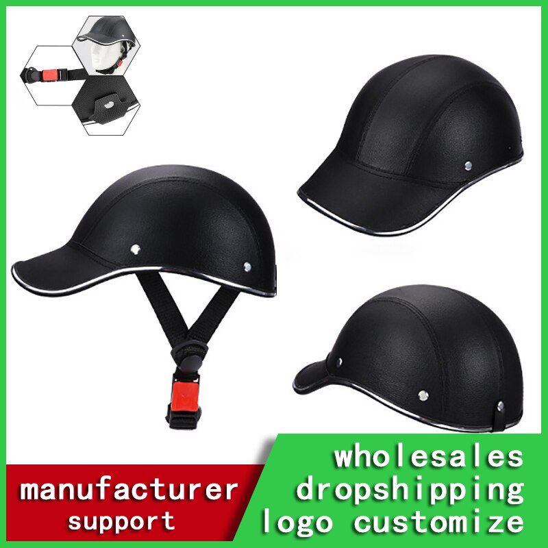 성인용 오토바이 헬멧, 전기 자전거, 야구 모자, 하프 헬멧, 스쿠터, MTB 사이클링 안전 모자, 라이딩 보호 장비